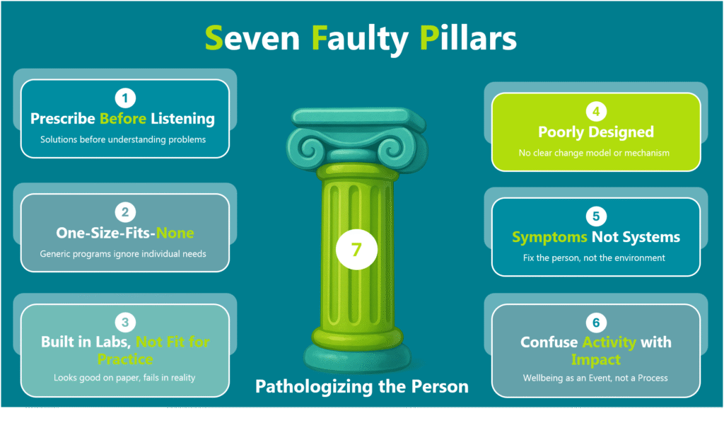 Why Employee Wellbeing Interventions Dont Work